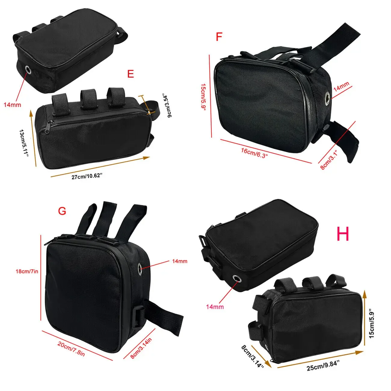 Borsa per telaio per tubo da b - Cycling Gear Storage recensione e prezzo