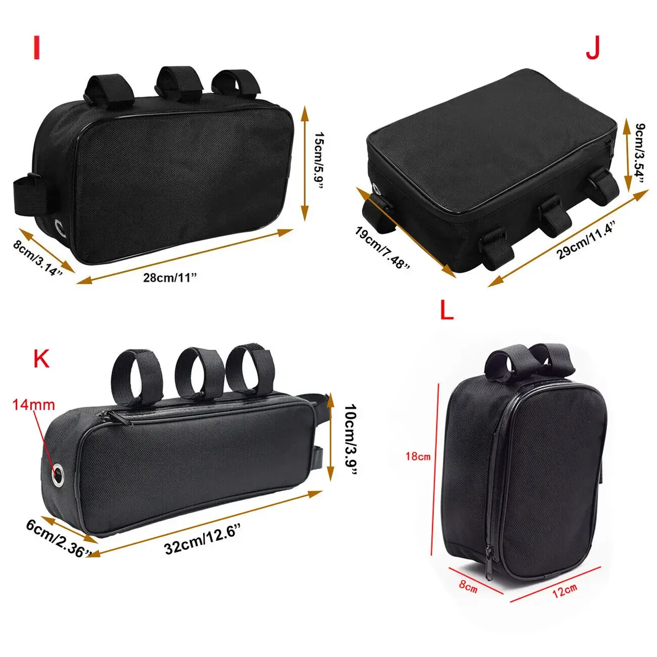 Borsa per telaio per tubo da b - Cycling Gear Storage recensione e prezzo
