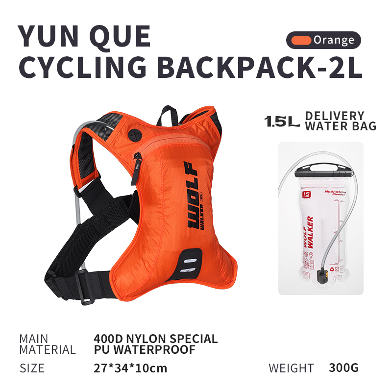WOLFWALKE skylark Zaino da cor - Cycling Backpack recensione e prezzo