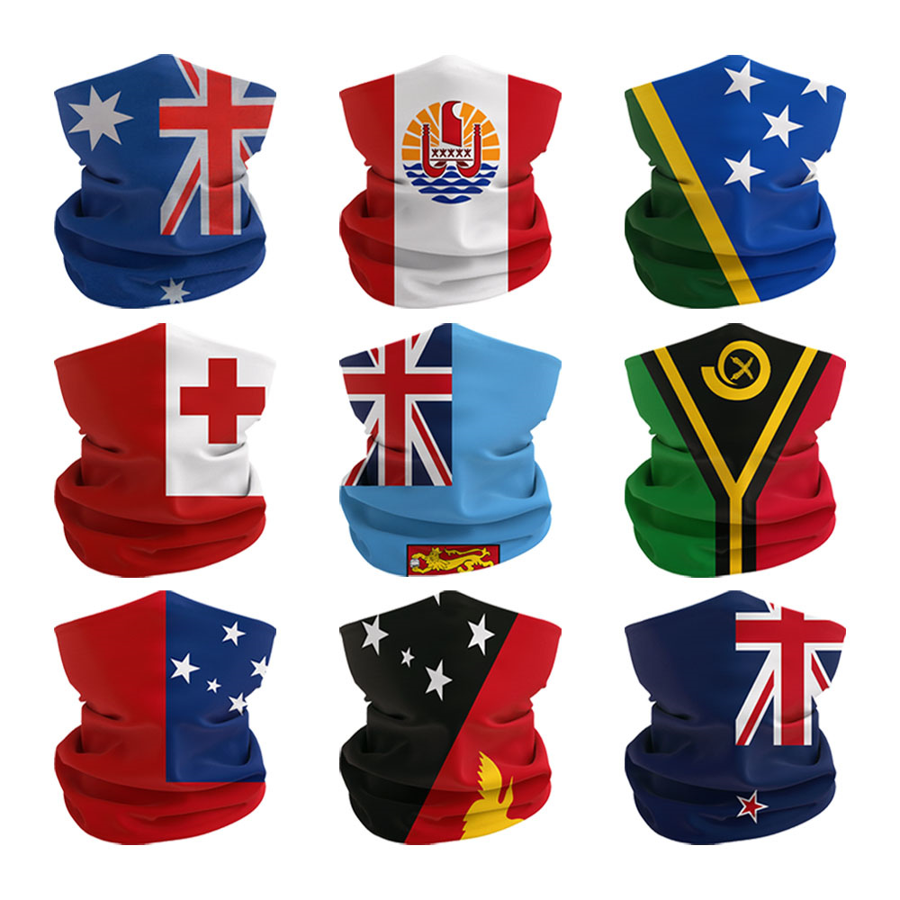 Oceania National Flags Face Ba - Cycling Gear Australia recensione e prezzo